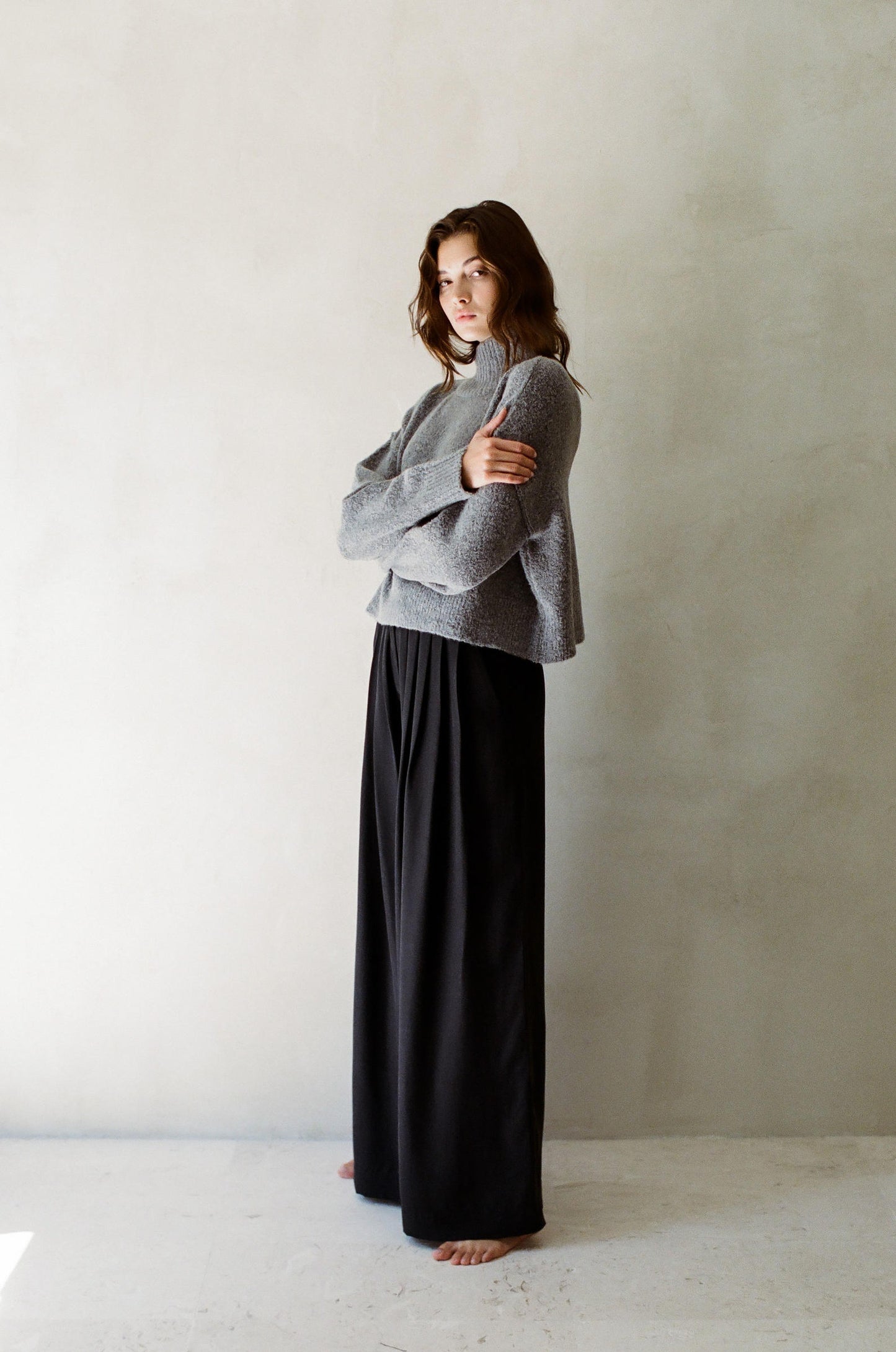 Mallory Sweater - Grey