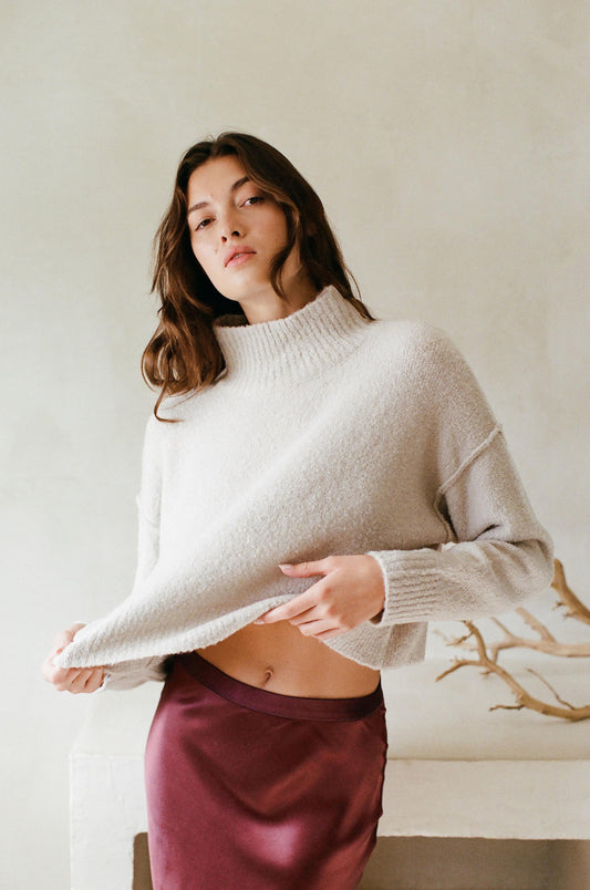 Mallory Sweater - Taupe