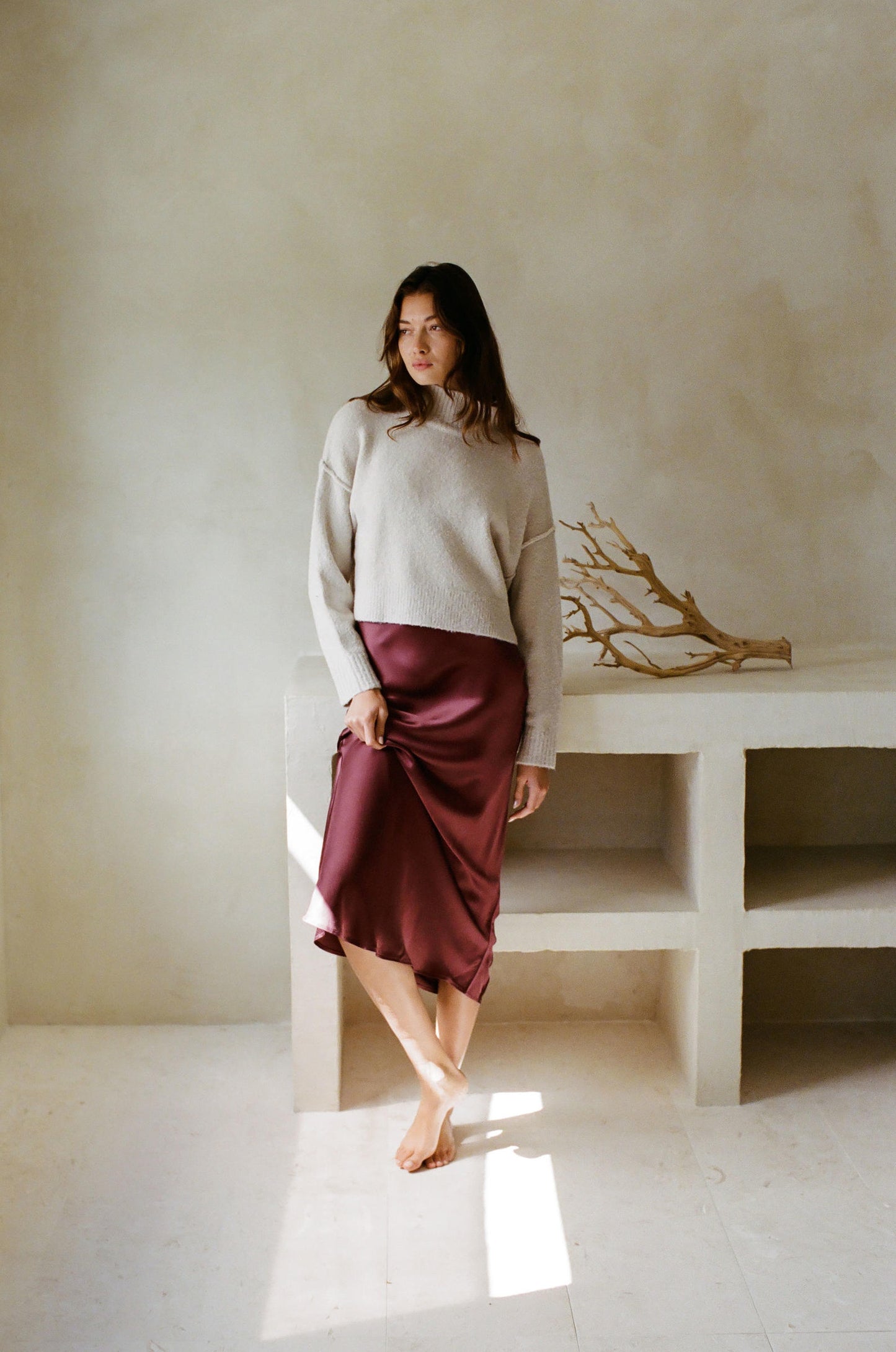 Mallory Sweater - Taupe
