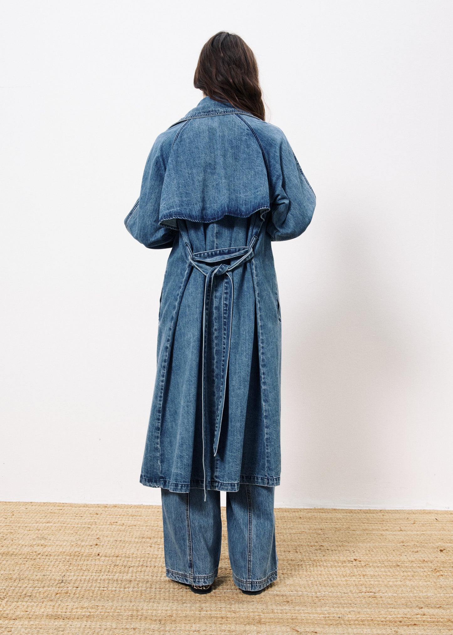 Francis Blue Jean Trench
