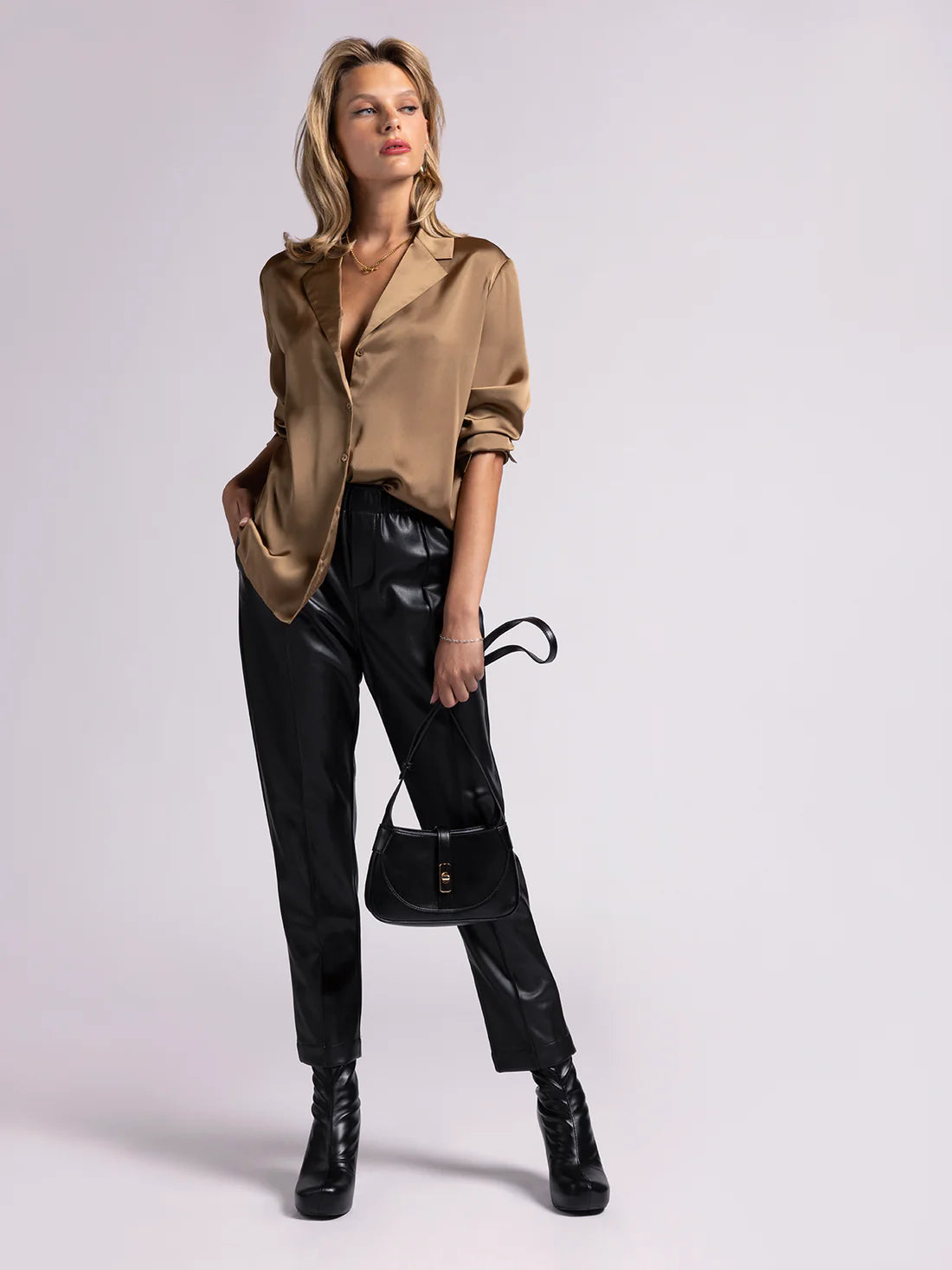 Presley Blouse - Bronze