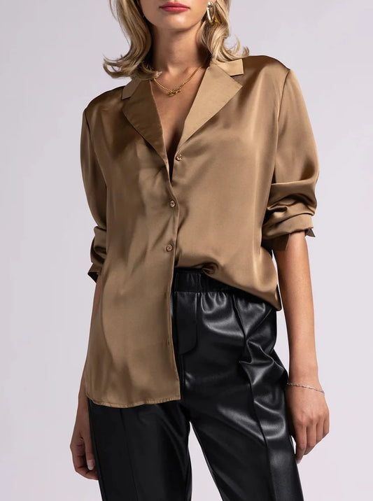Presley Blouse - Bronze