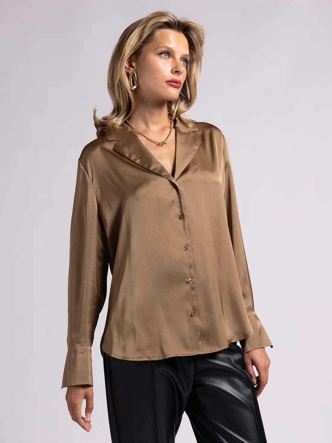 Presley Blouse - Bronze