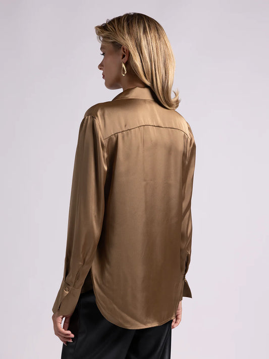 Presley Blouse - Bronze