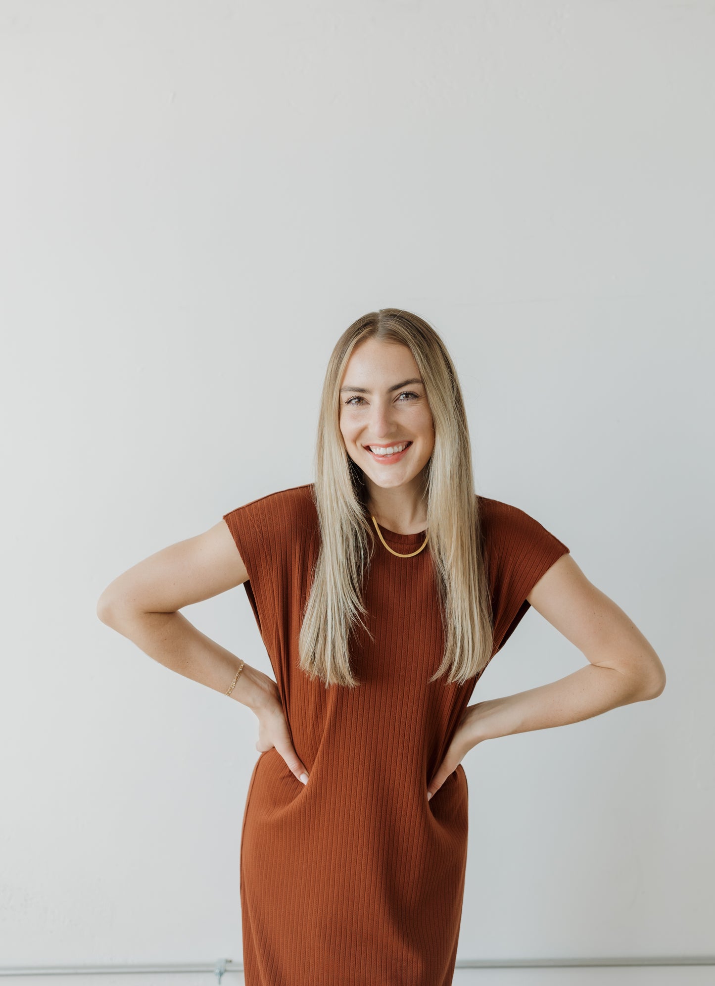 Porter Maxi Dress - Brown