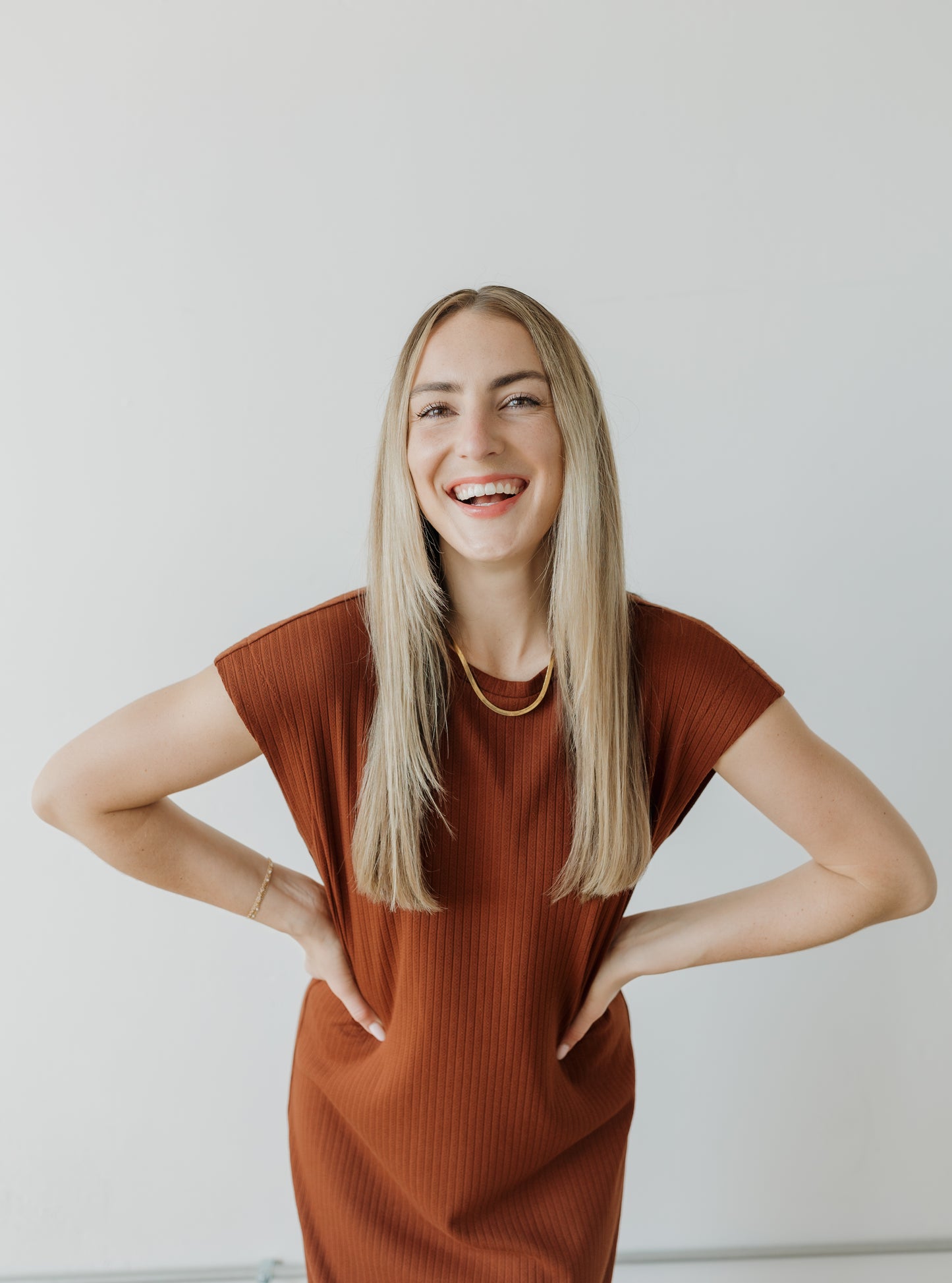 Porter Maxi Dress - Brown