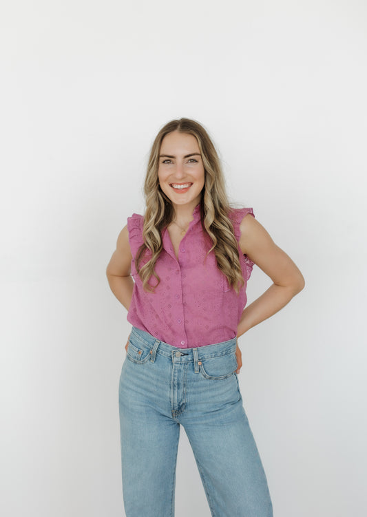Camille Ruffle Top
