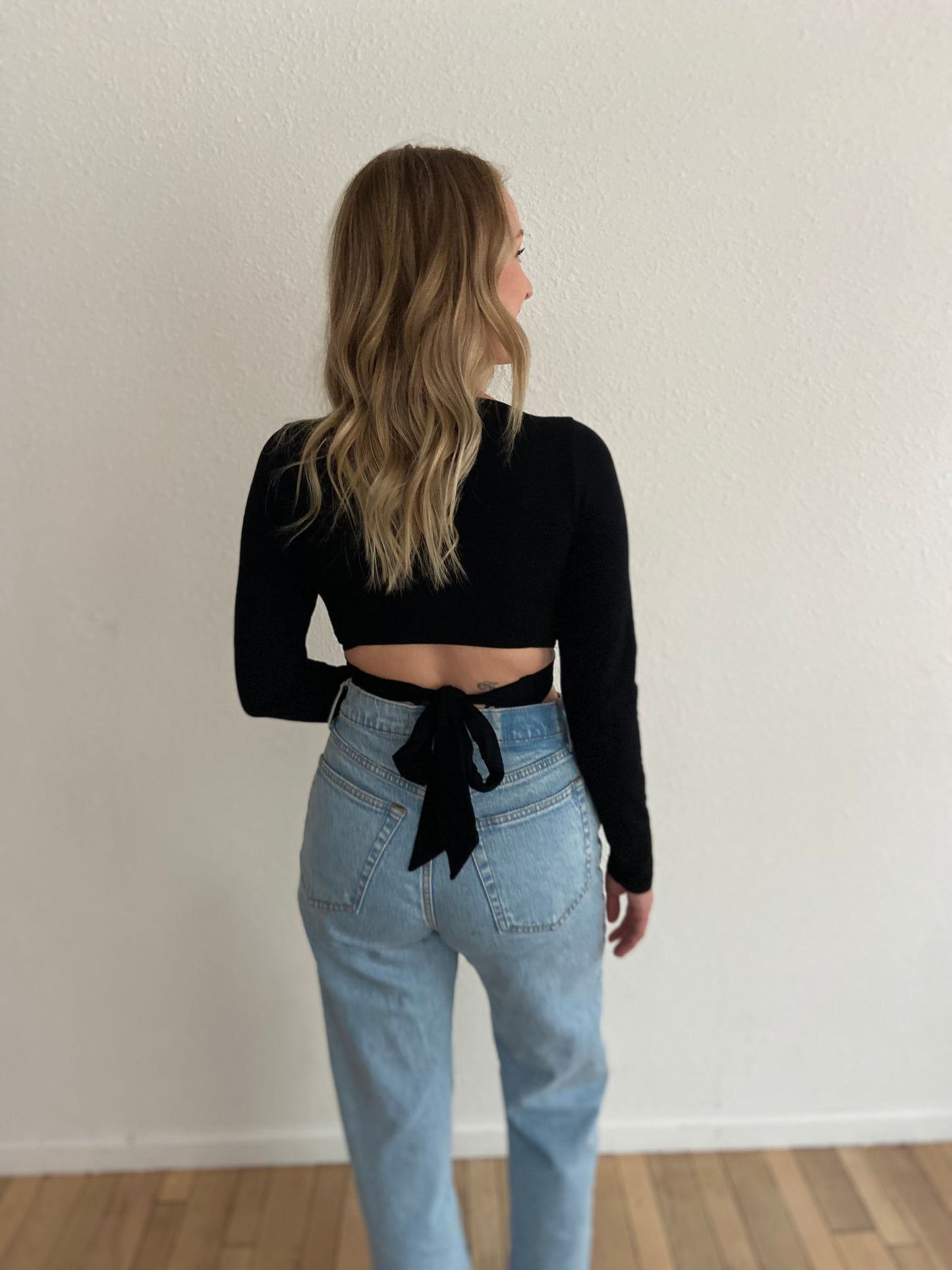 Madison Criss Cross Crop Top