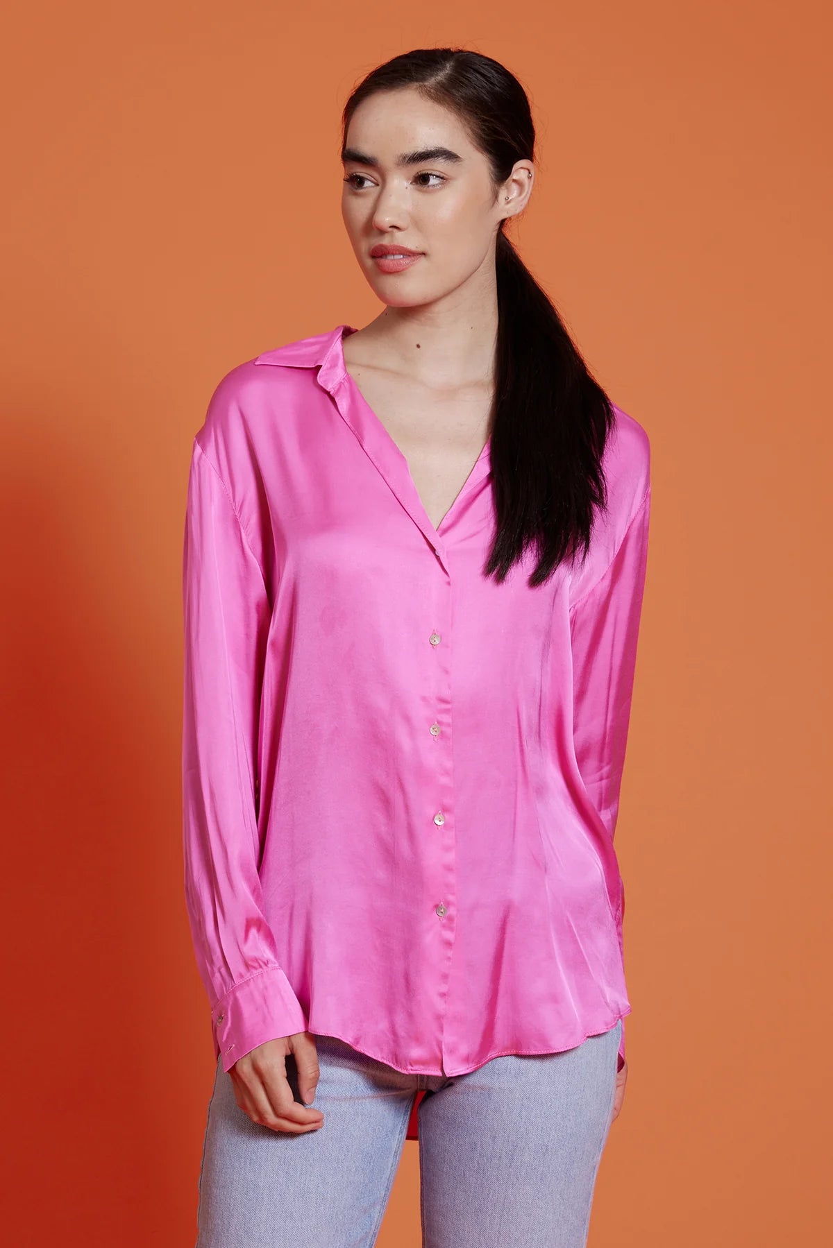 Sara Satin Top