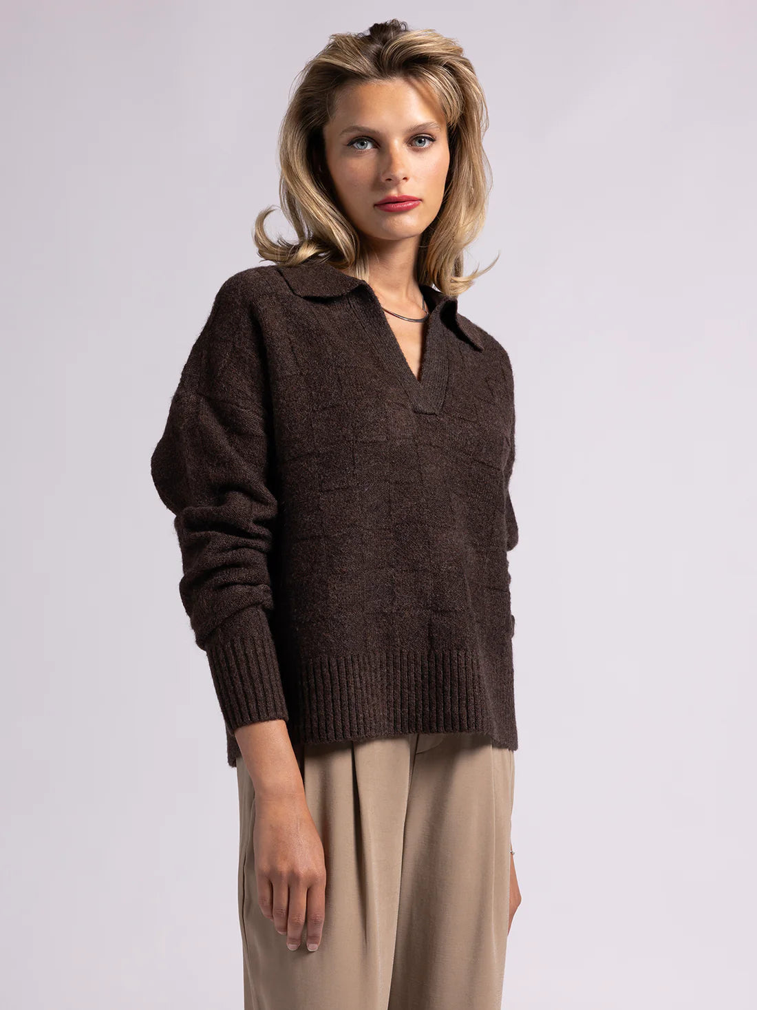 Rhodes Sweater - Brown