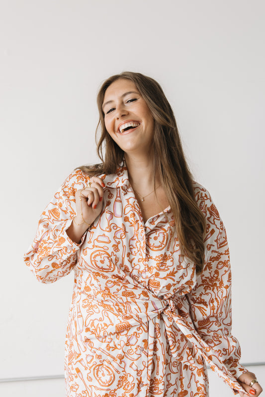 Elodie Wrap Dress