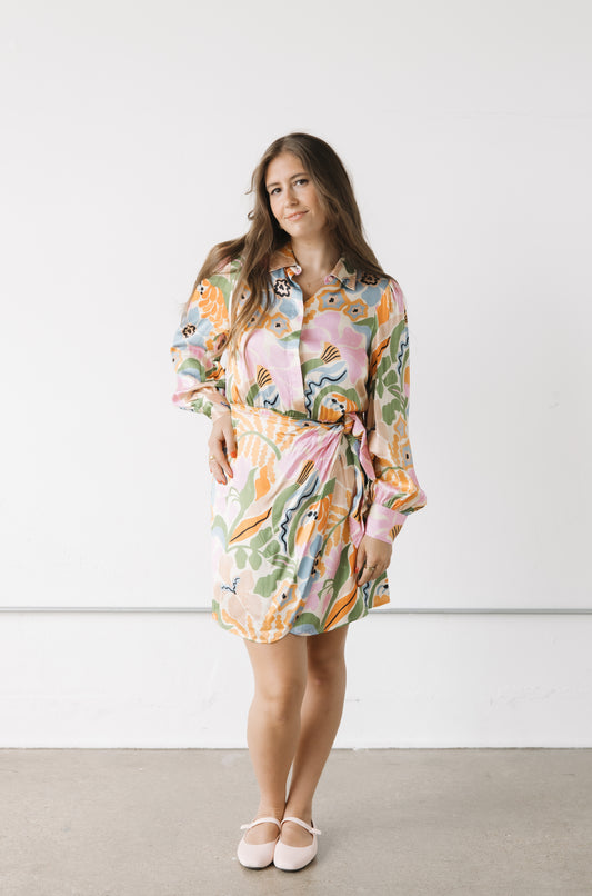 Claudia Silk Dress