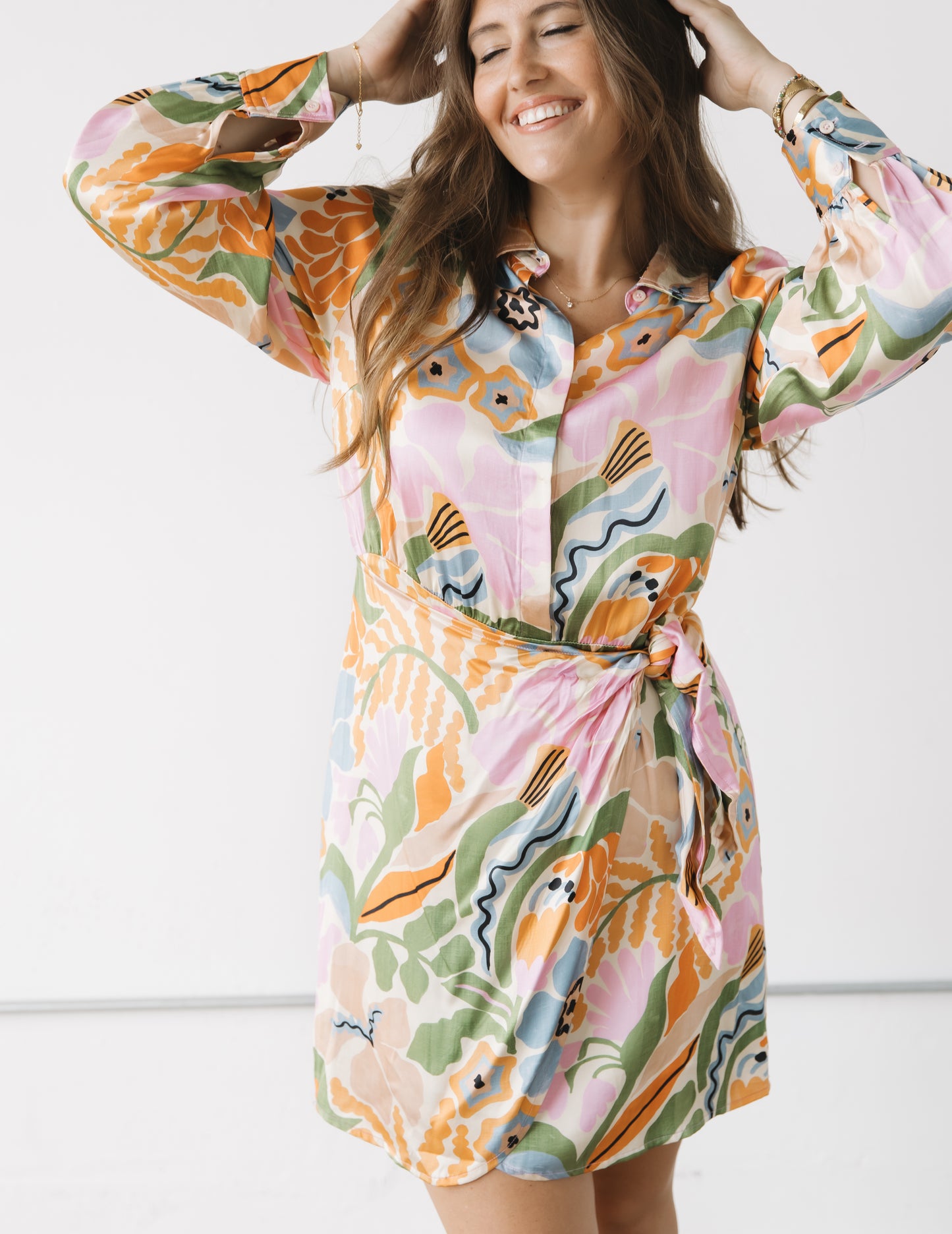 Claudia Silk Dress