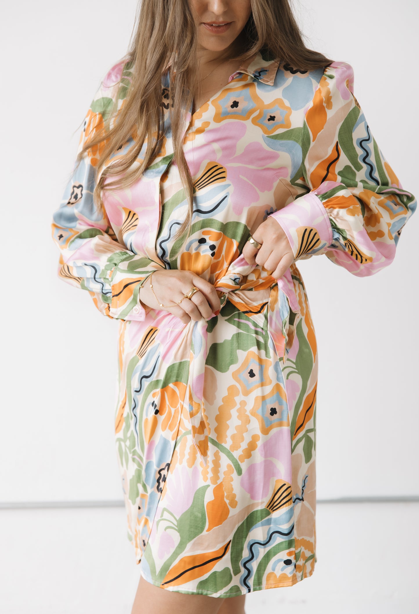 Claudia Silk Dress