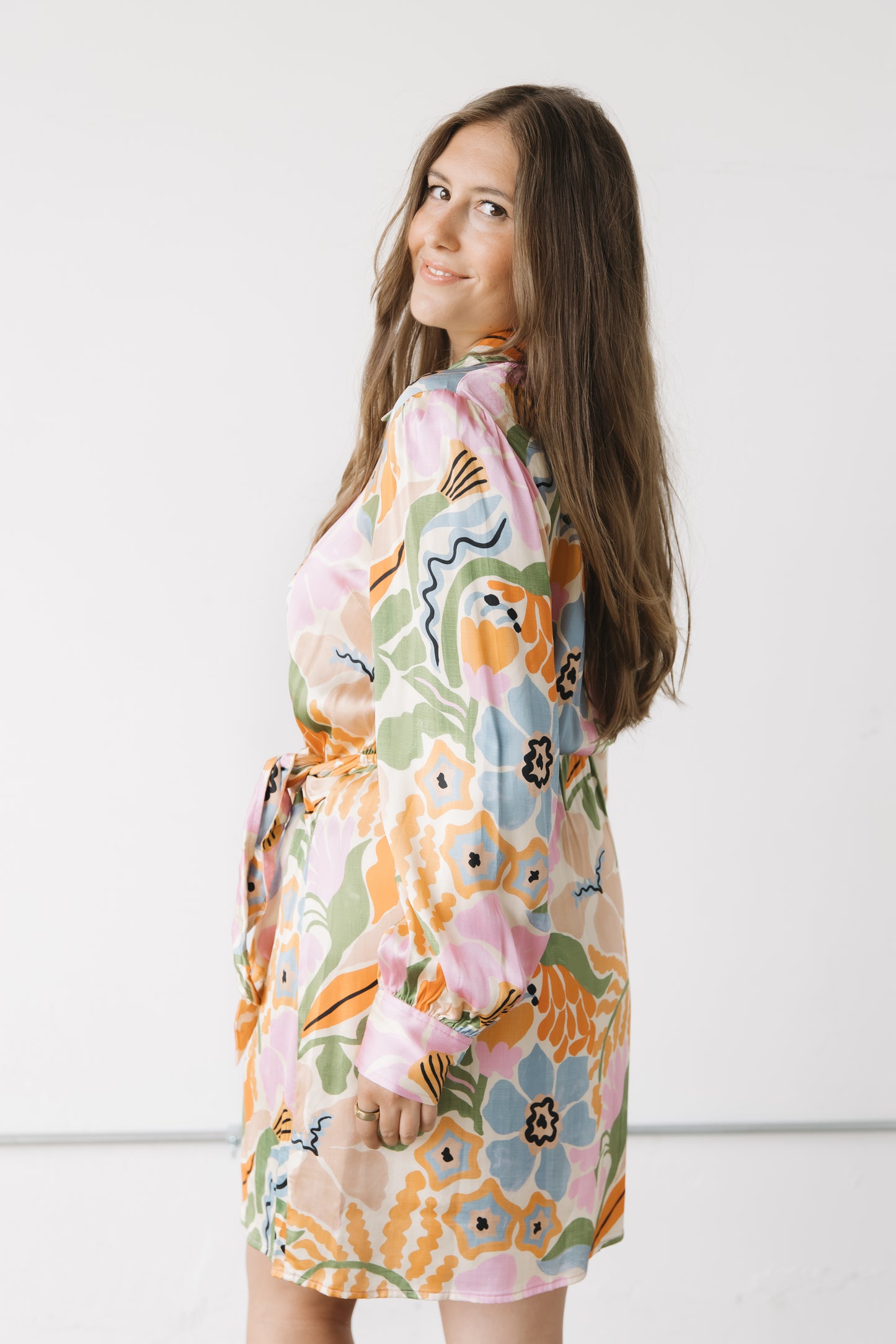 Claudia Silk Dress