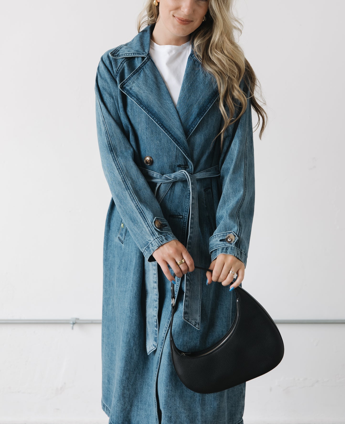 Francis Blue Jean Trench