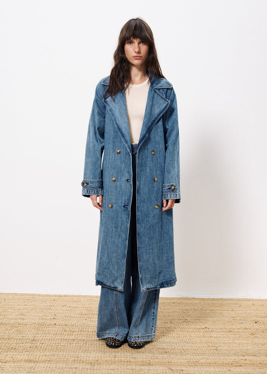 Francis Blue Jean Trench