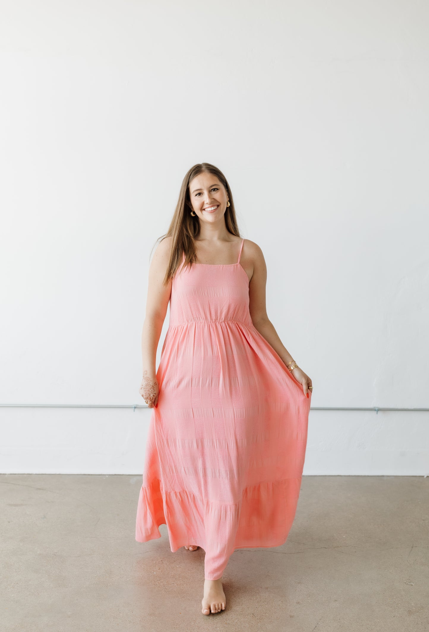 Charlotte Maxi Dress - Pink
