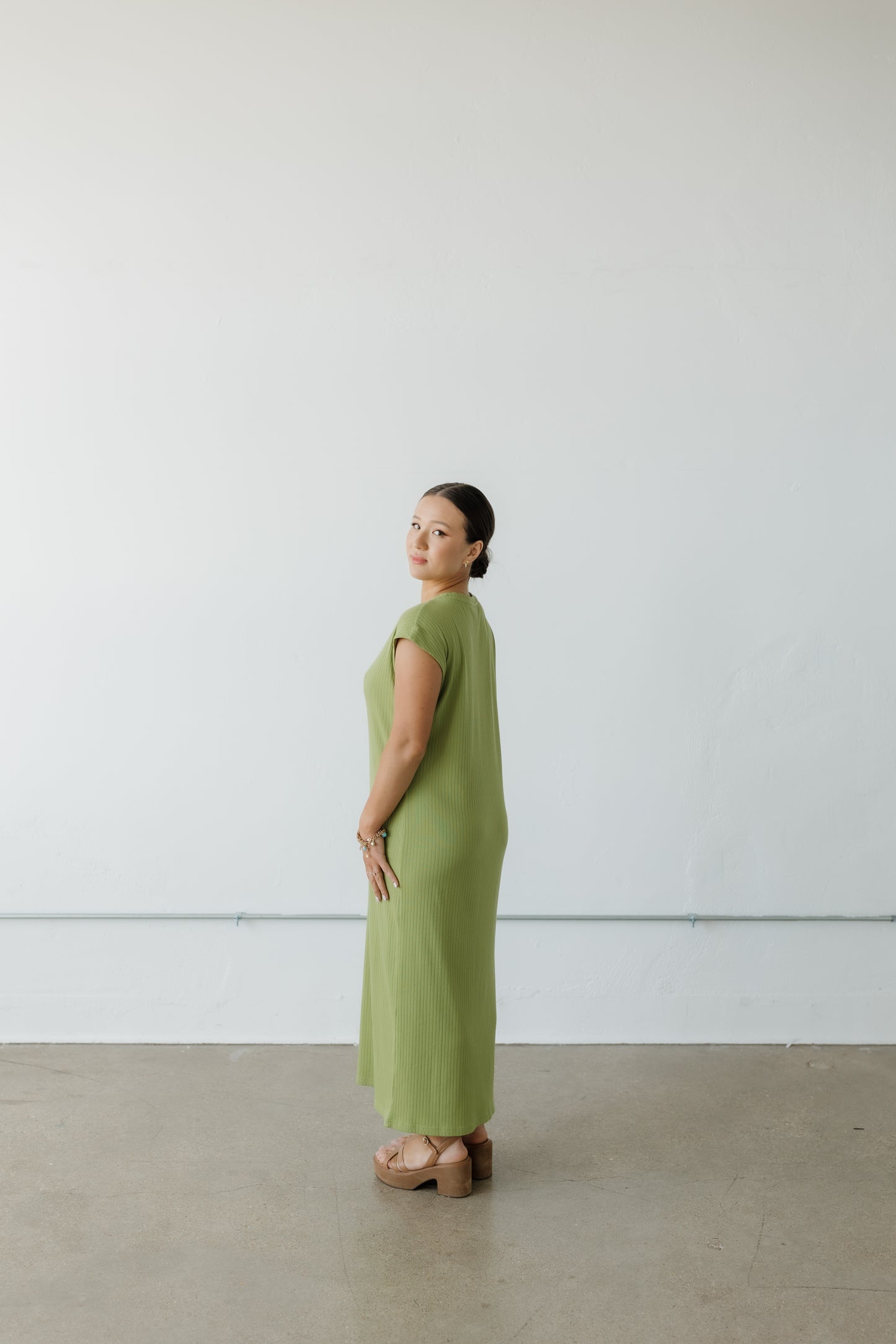 Porter Maxi Dress - Green